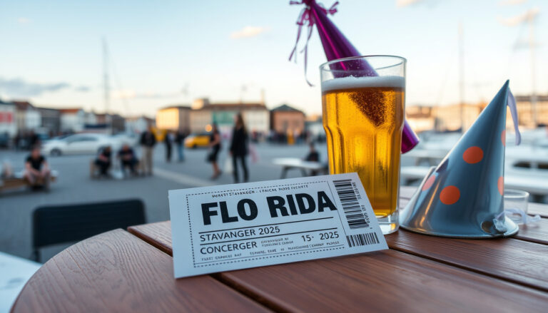 Flo Rida konsert Stavanger 2025: billetter og vorspiel